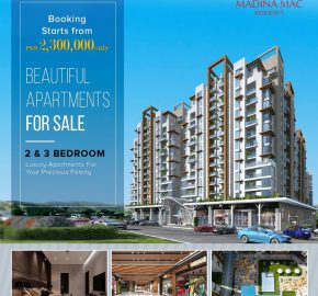 Luxury 2 Bedroom Apartment for Sale in Madina Residency, Bahria Enclave, Islamabad – Now Available on Instalments